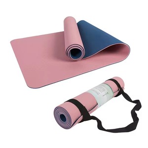 Tapis de yoga et de fitness lavable, écologique, imprimé, personnalisé, de haute qualité, en promotion, sans TPE, BG-03 Non S - Product Image 4