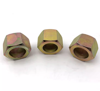 Écrou hexagonal en acier inoxydable 201 poli pour raccord de tuyau flexible, écrous de plomberie, CLASSE 4 1/2, filetage gauche