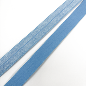 1011-20 élastique pliable en nylon et spandex à paillettes brillant personnalisé de 20mm et 15mm pour sangle décorative de vêtements - Product Image 3