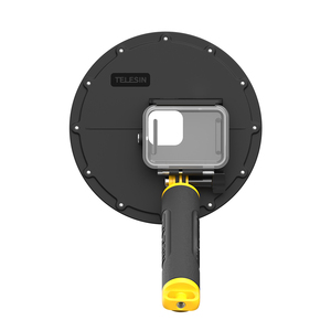 Telesin-carcasa de buceo para <span class=keywords><strong>GoPro</strong></span> Hero 11/10/9, cúpula impermeable, 45M, para cámaras - Product Image 4