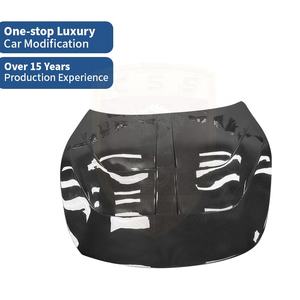 Kit carrosserie en fibre de carbone sèche style MSY pour Ferrari Roma : séparateur de pare-chocs avant, diffuseur arrière, aileron de coffre, jupes latérales - Product Image 5