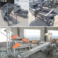 Machine à casser les noix d'amande, à retirer les noyaux de palmier, à décortiquer les pistaches et à classer les noix de marula