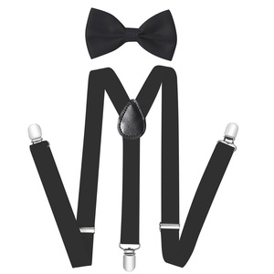 Conjunto de Disfraz de Gangster para Hombre, Sombrero de Lana, Corbata de Lazo, Tirantes, Cigarro Falso, Reloj de Bolsillo, Accesorios Estilo Gatsby de los Años 20 - Product Image 2