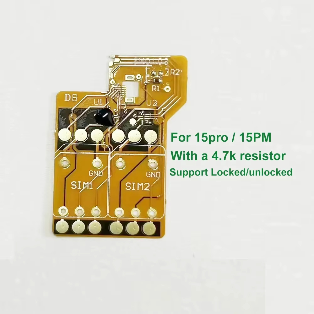 Convert Iphone 14pro/15 to Dual SIM with Built-in Cable