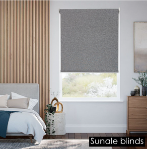 Stores Rouleaux Modernes Unis <span class=keywords><strong>pour</strong></span> Fenêtres Françaises, Occultants, Système à Chaîne à Billes, Protection UV, Maison, Bureau - Product Image 1