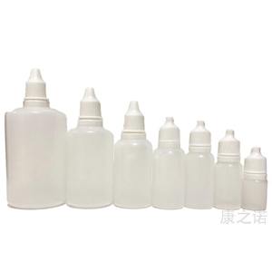 <b>Plastic</b> Dropper Bottle 10Ml Cylinder Shape With Tamper Evident Cap For Cosmetic Use - Product Image 1