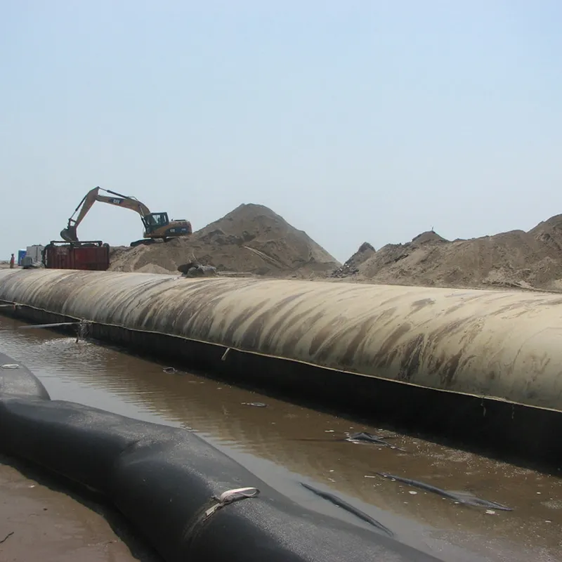 Werksverkauf offener langer haltbarer Geo-Container Gabion-Schlamm-Entwassungsbeutel Geo-Rohrpreis