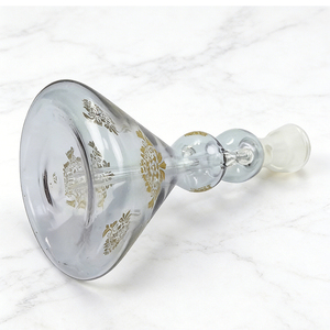 Set de Narguile Chicha con Diseño Dorado Cristalino para Salón de Narguile, Hogar, Terraza Exterior de Lujo, Bar, Club, Cafetería, Ocasiones Elegantes - Product Image 4