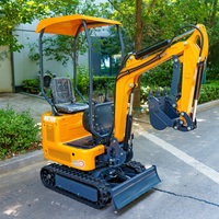 Mini-excavatrice compacte MK10, portée de fouille de 2880 mm, machine de micro-excavation pour espaces étroits