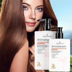 Marque privée personnalisée Shampooing cheveux à l'argan Soins des cheveux <span class=keywords><strong>bio</strong></span> Shampooing <span class=keywords><strong>hydratant</strong></span> à la menthe Vente en gros pour les femmes - Product Image 3