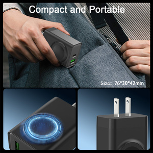 Caricatore da Parete Schitec Nuovo Design 30W con Doppia Porta <span class=keywords><strong>A</strong></span>+<span class=keywords><strong>C</strong></span> e Caricatore Wireless per Orologio, Versioni US EU AU UK, Caricatore USB OEM per Telefono e Orologio - Product Image 6