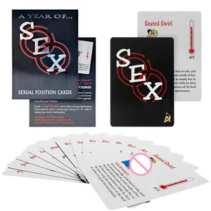 커플을위한 AYPC 재고 포커 카드 게임-관계 개선을위한 날짜 밤 재미있는 게임 성적 위치 카드 게임