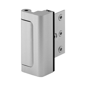 Corps de serrure de porte en aluminium pour porte en bois, durable, argenté, 155g, DL016 - Product Image 2