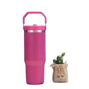 Gobelet isotherme en acier inoxydable 30 oz, à double paroi, avec couvercle, prêt à être expédié, best-seller 2024 - Product Image 1