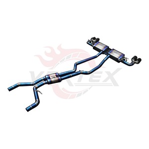 Vortex ท่อไอเสียไทเทเนียมเผาไหม้สีฟ้าประสิทธิภาพสูงสำหรับ Porsche Cayenne 958 958.2 3.0T 3.6 4.8 2011-2017 - Product Image 5
