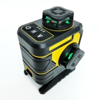 Outil de nivellement automatique pour usine : Niveau laser vert 16 lignes avec fenêtre rotative pour une construction précise