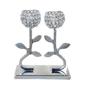 Crystal T light Votive holder Classical Design T Light Votive Holder Antique Crystal Candle Holder Manufacturer from India - Product Image 4
