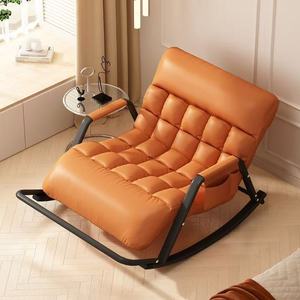 140X92X55CM canapé paresseux chaise berçante adulte chaise longue balcon ménage loisirs <span class=keywords><strong>midi</strong></span> pause chaise de chambre à bascule - Product Image 1