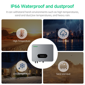 Inversor Solar Híbrido Calion IP66 de 6KW, 48V 220V, Onda Sinusoidal Pura, Convertidor DC a AC, Controlador MPPT, Monofásico, 5-10 Años - Product Image 3