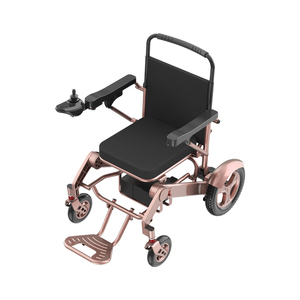 כסא גלגלים חשמלי מתקפל נייד לכל שטח, קל משקל עם סוללת ליתיום חדשה, מתאים לנכים - Product Image 6