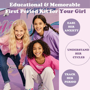Produits tout-en-un pour la vie quotidienne, avec une pochette hygiénique à faible coût pour les filles, kit de première période, coffret cadeau, kit de règles - Product Image 6