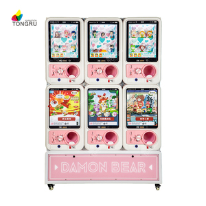 Mall Gacha Gumball Mini-automaat, muntbediende Gacha-automaat, multi-kleuren mini-capsule speelgoed Gachapon-automaat - Product Image 2