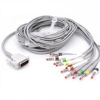 Kabel EKG 12-Lead Allynn kabel EKG untuk CP10 & CP150 kabel EKG