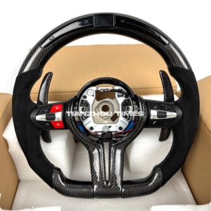 Volante in Pelle Riscaldato Serie F M Sport per <span class=keywords><strong>BMW</strong></span> <span class=keywords><strong>F30</strong></span> F10 535i F32 <span class=keywords><strong>F20</strong></span> F36 F22 M4 F82 X5 F15 F80 M3 F11 F31 F01 F07 X3 F25 - Product Image 6