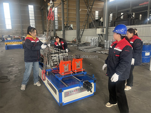 c U <strong>Z</strong> <strong>Purlin</strong> Roll Forming <strong>Machine</strong> <strong>Making</strong> Purline Roll Forming <strong>Machine</strong> Steel Frame Keel Farm Greenhouse Photovoltaic - Product Image 5