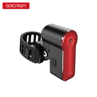 Feu arrière laser pour vélo Gaciron 30 lumens, étanche IPX6, rechargeable par USB-C, avec jusqu'à 100 heures d'autonomie, lumière d'avertissement LED pour vélo