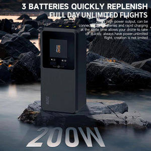 Cargador Inteligente de Batería de Tres Vías UC342 Max 200W para Dron <span class=keywords><strong>DJI</strong></span> <span class=keywords><strong>Mavic</strong></span> 4 <span class=keywords><strong>Pro</strong></span> con Certificación CE FCC Rohs, Carga Completa de 3 Baterías en 93 Minutos - Product Image 5