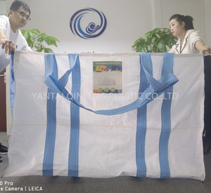 4 यार्ड 6 यार्ड छोड़ें Dumpster सुपर बड़ा टन बैग थोक छोड़ें बैग Dumpster निर्माण कचरे औद्योगिक कचरा छोड़ें FIBC बैग - Product Image 2