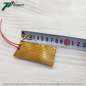 Pemanas <span class=keywords><strong>kapton</strong></span> 80x40mm 24v 50w foil Film Polimida PI - Product Image 2