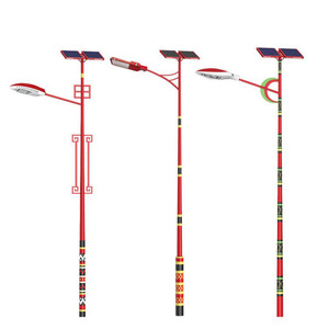 Farola Solar de Estilo Étnico Ky de 6m con LED Integrado para Construcción de Carreteras Rurales - Product Image 3