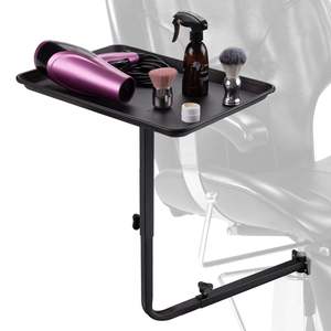 Carrito de Peluquería de Alta Calidad con Bandeja, Silla Instalada, Ajustable en Altura, para Salón de Belleza, Barbería, Spa, Tatuajes y Herramientas de Estilista - Product Image 4