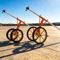 Chariot manuel robuste pour le levage de pavés et de blocs de granit, outil de levage de pierres OEM pour l'aménagement paysager et la construction