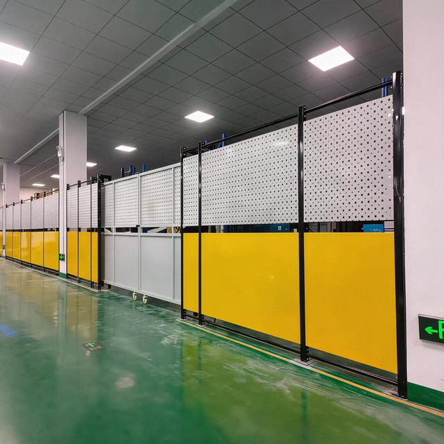 China Manufacturer Workshop Safety Guard Mesh Fence Detachable Robot Protection Barrier for Automated Production Workshop Area