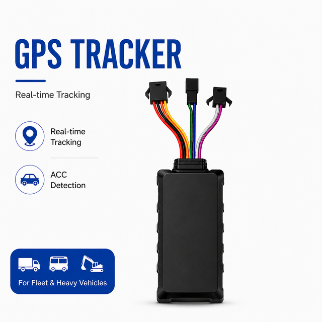 4G Anti Theft Car GPS Device Tracker With Tracking  Location Remotely Cut off Fuel Sensor ACC Detection for Fleet Management Car
