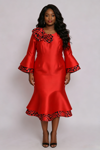 Vestidos Elegantes de Lino Amarillo para Mujer, Tallas Grandes, Otoño 2026, los Mejores Diseños para Iglesia - Product Image 3