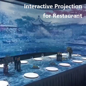 โต๊ะทำแผนที่โฮโลแกรม3D โปรเจคเตอร์เสมือนจริงโฮโลแกรมโปร่งใสโต๊ะรับประทานอาหารสดใช้งานได้ยาวนาน - Product Image 3