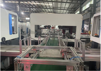 Ligne rigide à grande vitesse intelligente de fabrication de boîtes pour faire des boîtes complètes de couvercle et de base ensemble