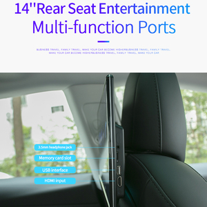 14 Inch <strong>Touch</strong> <strong>Screen</strong> <strong>Android</strong> <strong>Car</strong> Headrest <strong>Monitor</strong> Rear Seat Entertainment Multimedia Player for All <strong>Car</strong> TV Rear <strong>Screen</strong> - Product Image 5