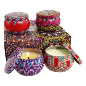 Rond en métal de haute qualité en fer blanc en aluminium peut conteneur mat parfumé bougie navire pour thé emballage alimentaire numéro de modèle peut - Product Image 2