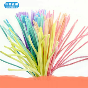 100 Miếng <span class=keywords><strong>Macaron</strong></span> Dây Chenille Gốc Tự Làm Tallos De Chenilla Xoắn Chenille Mờ Dây Gốc Thủ Công Ống Chất Tẩy Rửa Macaroon - Product Image 3