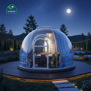 Nuovo Design di Tenda a Cupola in PC per Hotel, <span class=keywords><strong>Casa</strong></span> a Cupola Modulare Pieghevole Prefabbricata di Grandi <span class=keywords><strong>Dimensioni</strong></span> per Ristoranti - Product Image 1