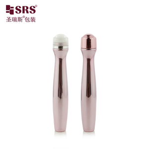 SRS8447(P)-15ML Vide Rose Or Sous Eye Roller Bouteille <span class=keywords><strong>pour</strong></span> Eye Serum Dark Circle Réducteur Cosmétique Emballage - Product Image 1