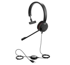 Auriculares profesionales retráctiles Jabra <span class=keywords><strong>Evolve</strong></span> 30 II para reuniones - Product Image 3