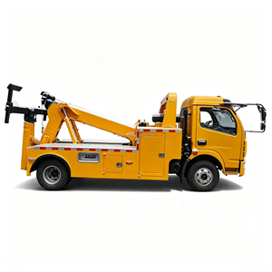 DongFeng DFAC 4x2 Camión Grúa de Remolque Integrado de 5 Toneladas con Pluma Hidráulica y Elevador de Ruedas para Recuperación en Carretera - Product Image 1