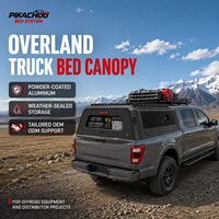Toldo de Aluminio OEM ODM para Camioneta Ford F-150, Impermeable, Protección de Carga y Suministro para Proyectos Overland