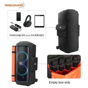 สำหรับ <span class=keywords><strong>PARTYBOX</strong></span> <span class=keywords><strong>720</strong></span> ลำโพงกลางแจ้งกระเป๋าใส่โพลีเอสเตอร์แบบพกพากระเป๋าเก็บของป้องกันฝุ่นกระเป๋าเก็บไมโครโฟน - Product Image 3